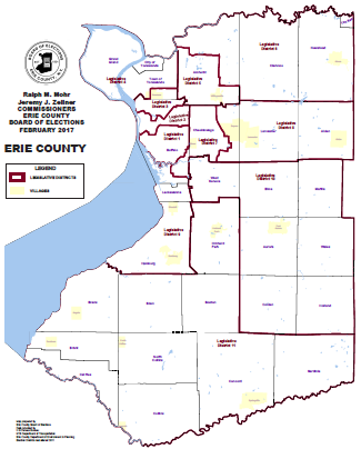 erie county legislature district map District Maps Erie County Board Of Elections erie county legislature district map