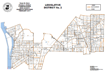 erie county legislature district map District Maps Erie County Board Of Elections erie county legislature district map